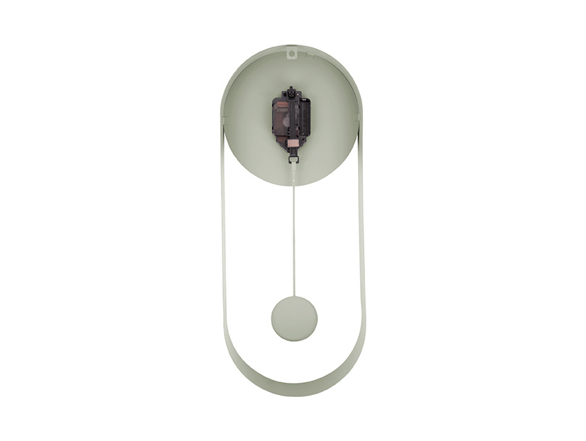 Karlsson - Wandklok Pendulum Charm - Jungle groen- Ø20cm