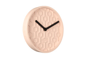 Karlsson - Wandklok Honeycomb - Roze- Ø31cm