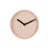 Karlsson - Wandklok Honeycomb - Roze- Ø31cm