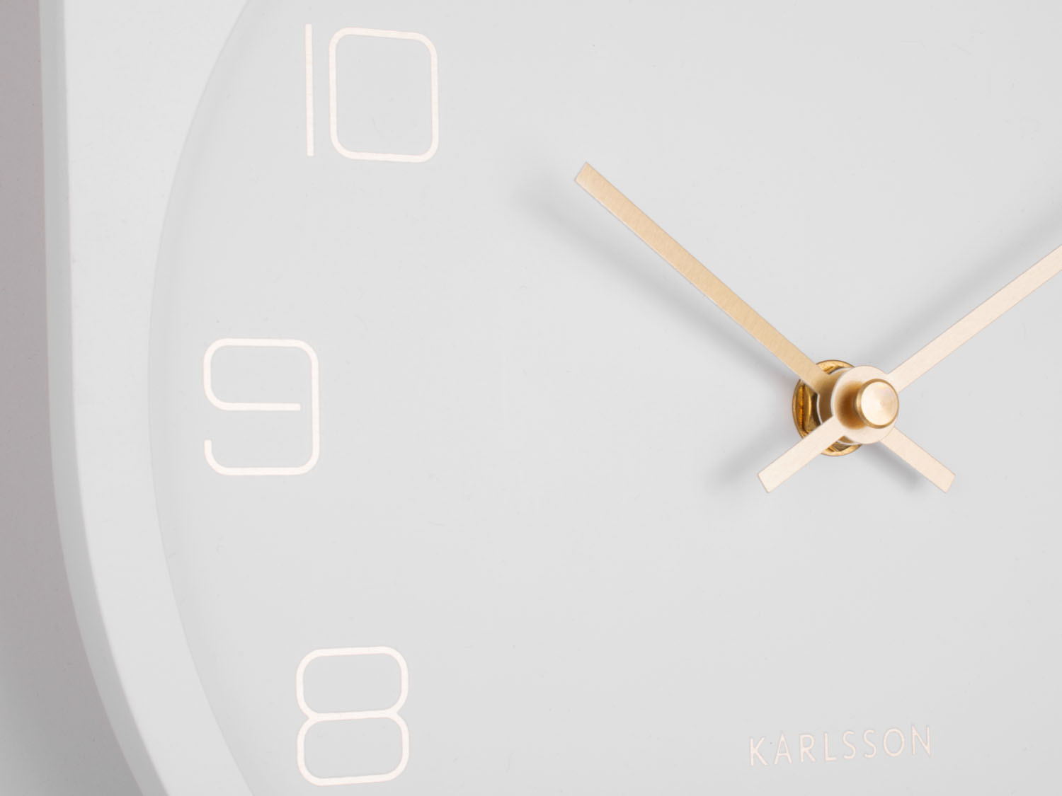 Karlsson - Wandklok Casa Pendulum - Wit
