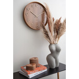 Karlsson - Wandklok Pure Medium - Donker hout- Ø40cm