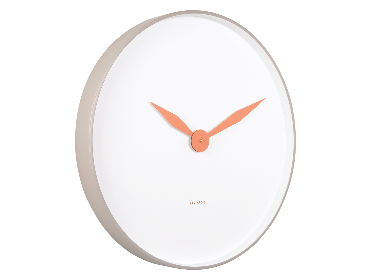 Karlsson - Wandklok Albatross - Grijs- Ø50cm