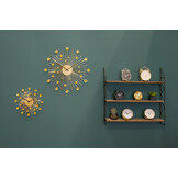 Karlsson - Wandklok Sunburst Large - Goud- Ø50cm