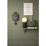 Karlsson - Wandklok Modern Cuckoo - Zwart