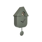 Karlsson - Wandklok Modern Cuckoo - Jungle groen