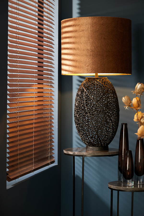 Light & Living - Lampenkap LUBIS - 50x50x38 - Bruin