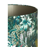 Light & Living - Lampenkap XENIA FLORA - Ø25x18cm - Groen