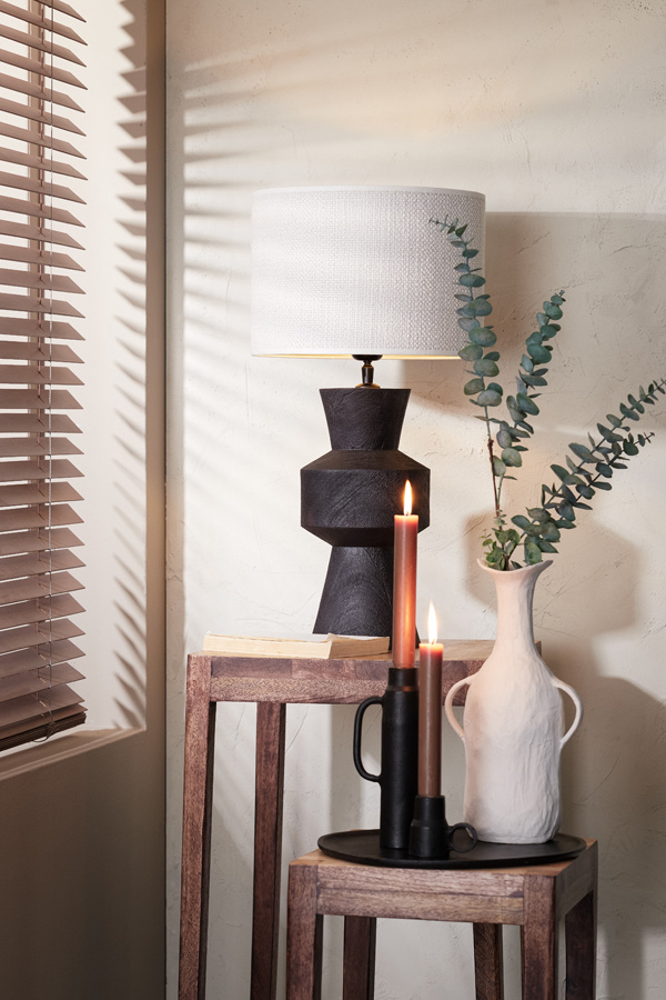 Light & Living - Lampenkap SAVERNA - 30x30x21 - Wit