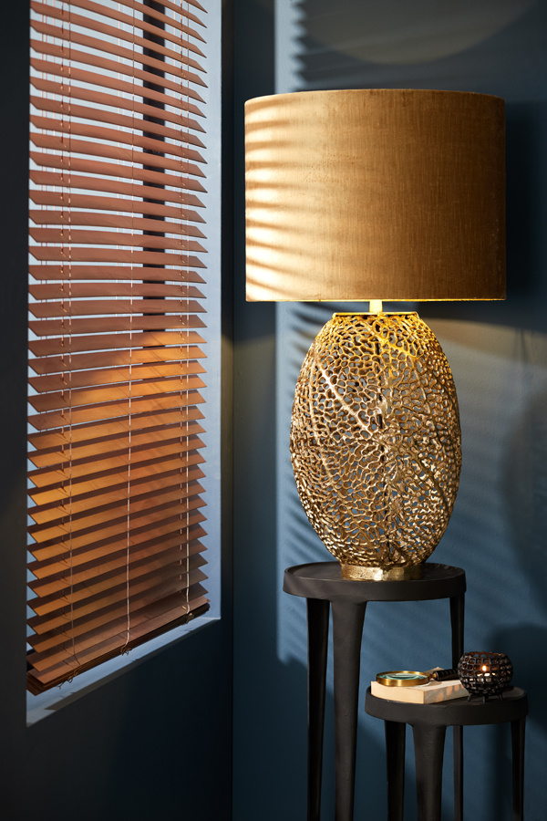 Light & Living - Lampenkap GEMSTONE - 50x50x38 - Brons