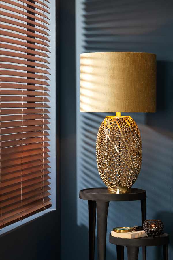 Light & Living - Lampenkap GEMSTONE - 40x40x30 - Brons