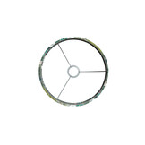 Light & Living - Lampenkap XENIA FLORA - Ø40x30cm - Groen