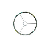 Light & Living - Lampenkap XENIA FLORA - Ø20x15cm - Groen