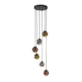 Hoyz Collection - Hanglamp 6L Stellar - Artic Zwart
