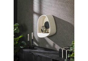 Hoyz Collection - Wandschap Stone Druppel - Marmer Composiet