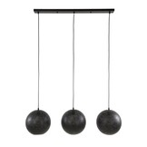 Hoyz Collection - Hanglamp 3x Ø30 Zip - Artic Zwart