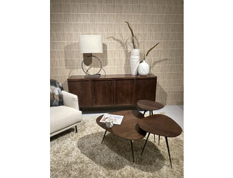 Brix - Salontafel Brix Loua Brown set of 3 - Mangohout