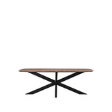 LABEL51 - Eetkamertafel Zane - Bruin - 100x160x76cm