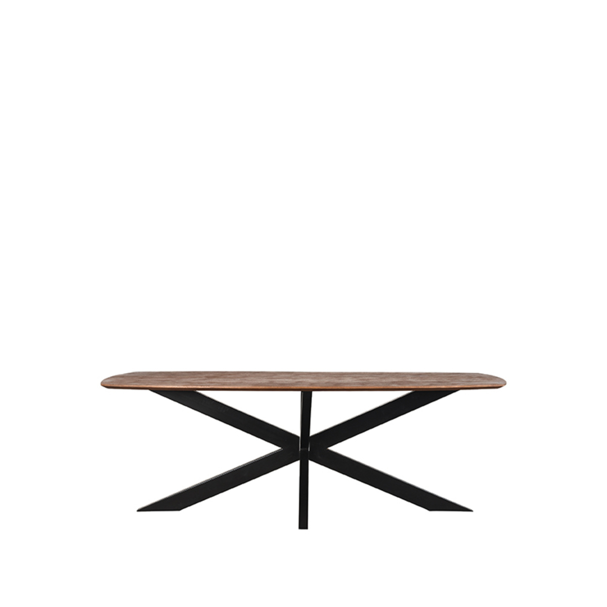 LABEL51 - Eetkamertafel Zane - Bruin - 100x160x76cm