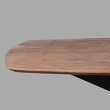 LABEL51 - Eetkamertafel Zane - Bruin - 100x160x76cm