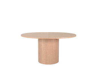 LABEL51 Eetkamertafel Oliva - Naturel - Eiken - 150-200 cm - Uitschuifbaar