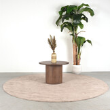 LABEL51 - Salontafel Oliva - Walnoot - 60x60x40cm