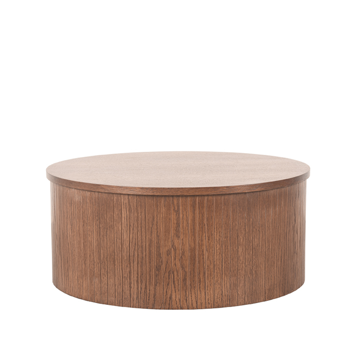LABEL51 - Salontafel Oliva - Walnoot - 70x70x30cm