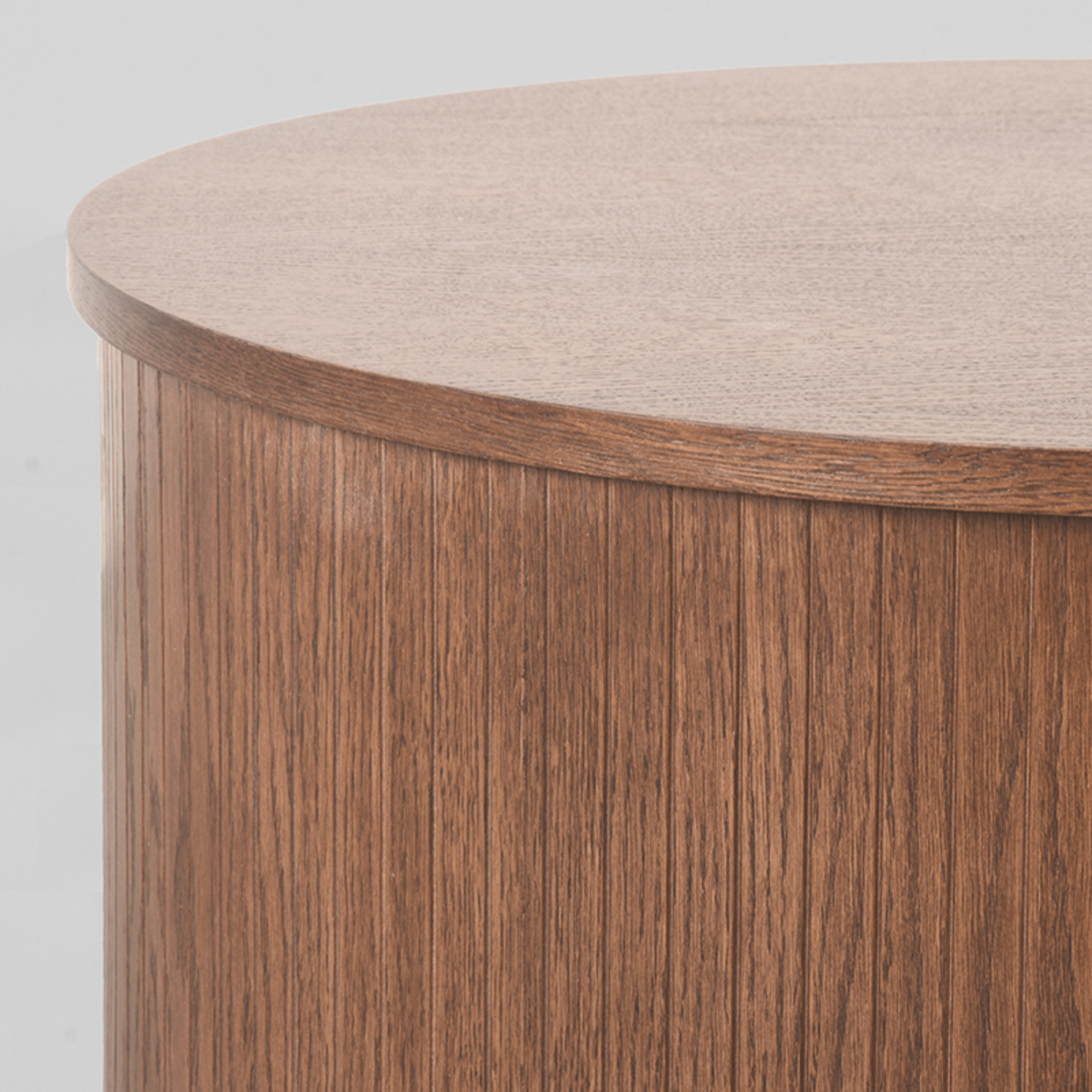 LABEL51 - Salontafel Oliva - Walnoot - 70x70x30cm