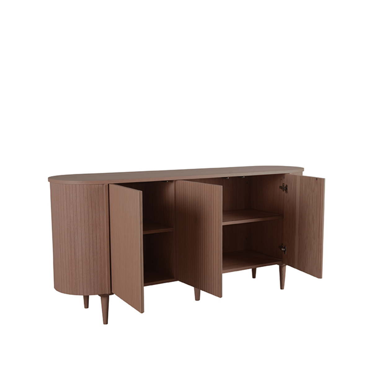 LABEL51 - Dressoir Oliva - Walnoot - 47x180x85cm