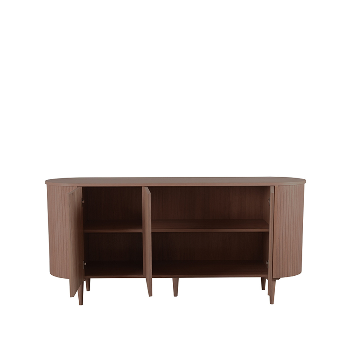 LABEL51 - Dressoir Oliva - Walnoot - 47x180x85cm