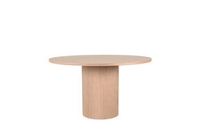 LABEL51 - Eetkamertafel Oliva - Beige - 130x130x75cm