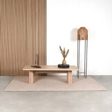 LABEL51 - Salontafel Jule - Beige - 70x140x40cm