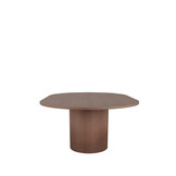 LABEL51 - Eetkamertafel Oliva - Walnoot - 130x150x78cm