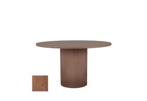LABEL51 - Eetkamertafel Oliva - Walnoot - 130x130x75cm
