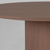 LABEL51 - Eetkamertafel Oliva - Walnoot - 130x130x75cm