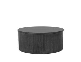 LABEL51 Salontafel Oliva - Zwart - Eiken - 70 cm