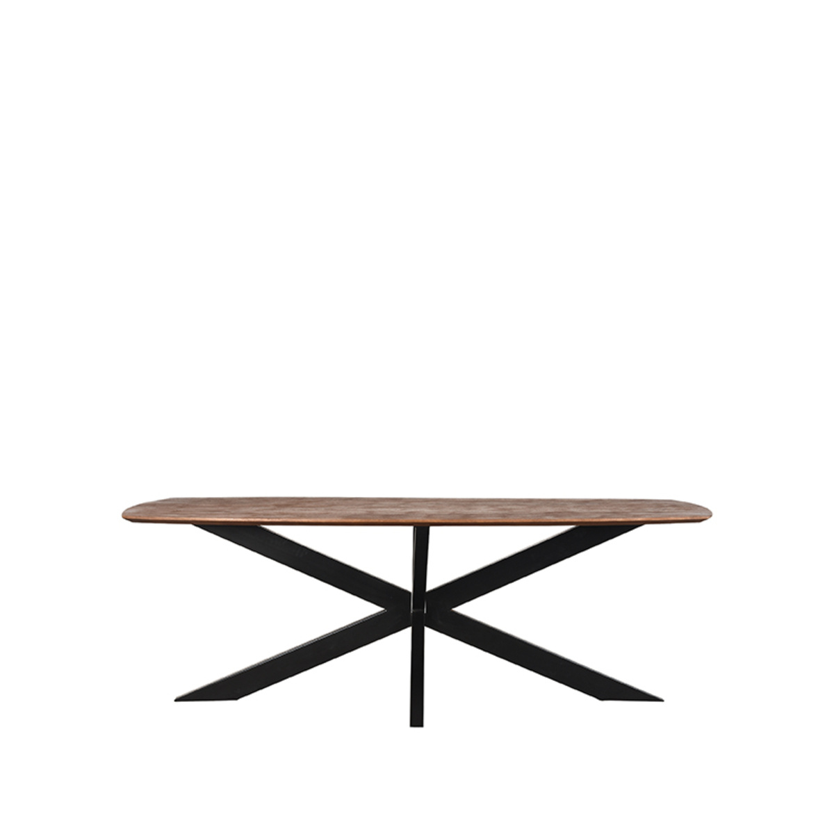 LABEL51 - Eetkamertafel Zane - Bruin - 100x190x76cm
