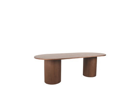 LABEL51 - Eetkamertafel Oliva - Walnoot - 120x240x75cm
