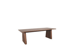 LABEL51 - Eetkamertafel Jule - Walnoot - 100x210x75cm