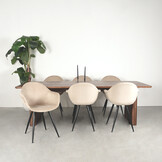 LABEL51 - Eetkamertafel Jule - Walnoot - 100x210x75cm