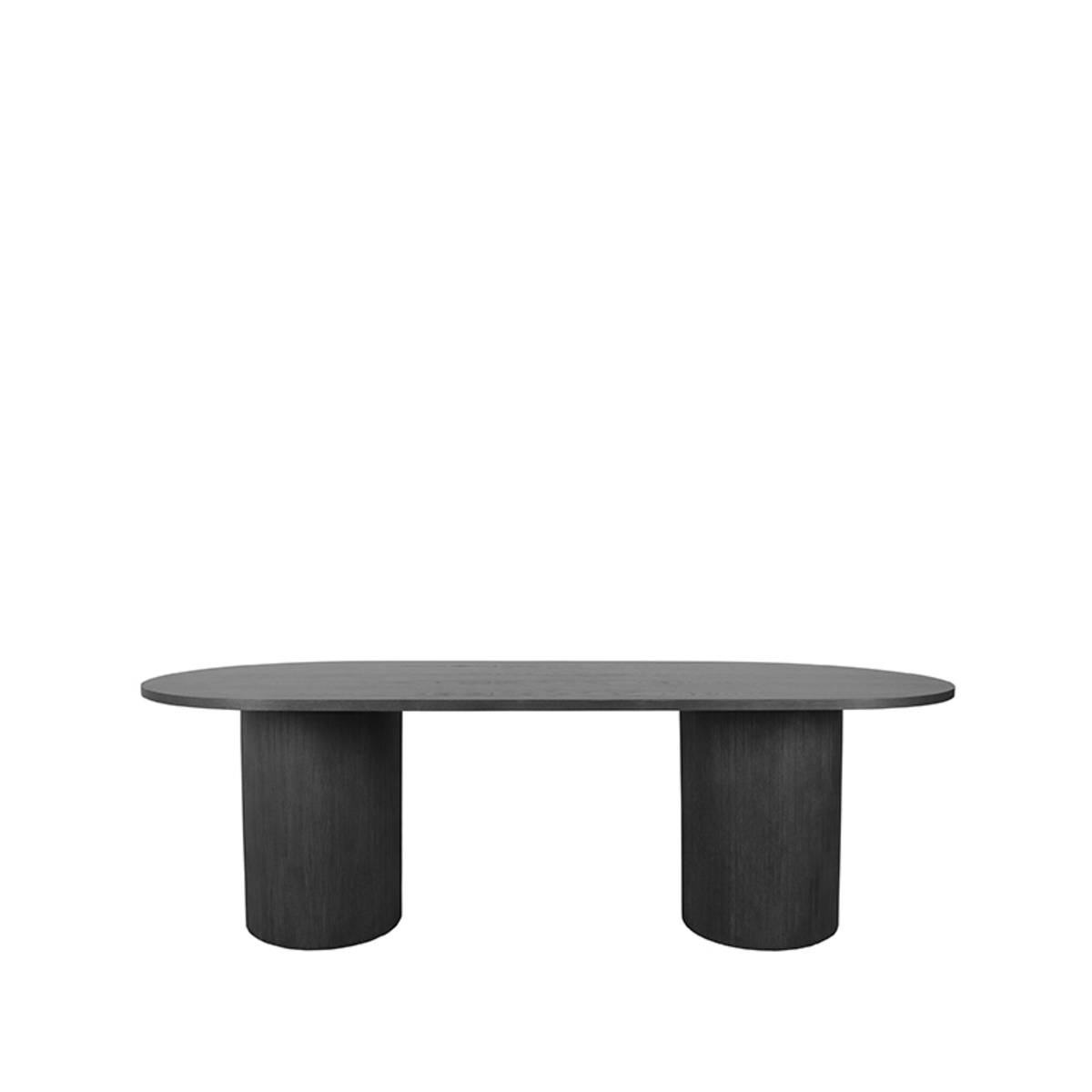 LABEL51 - Eetkamertafel Oliva - Zwart - 120x240x75cm