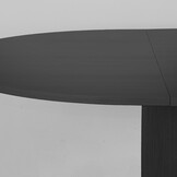 LABEL51 - Eetkamertafel Oliva - Zwart - 130x150x78cm
