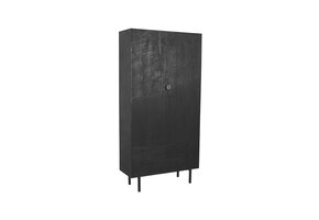 LABEL51 - Bergkasten Cotia - Zwart - 40x100x200cm