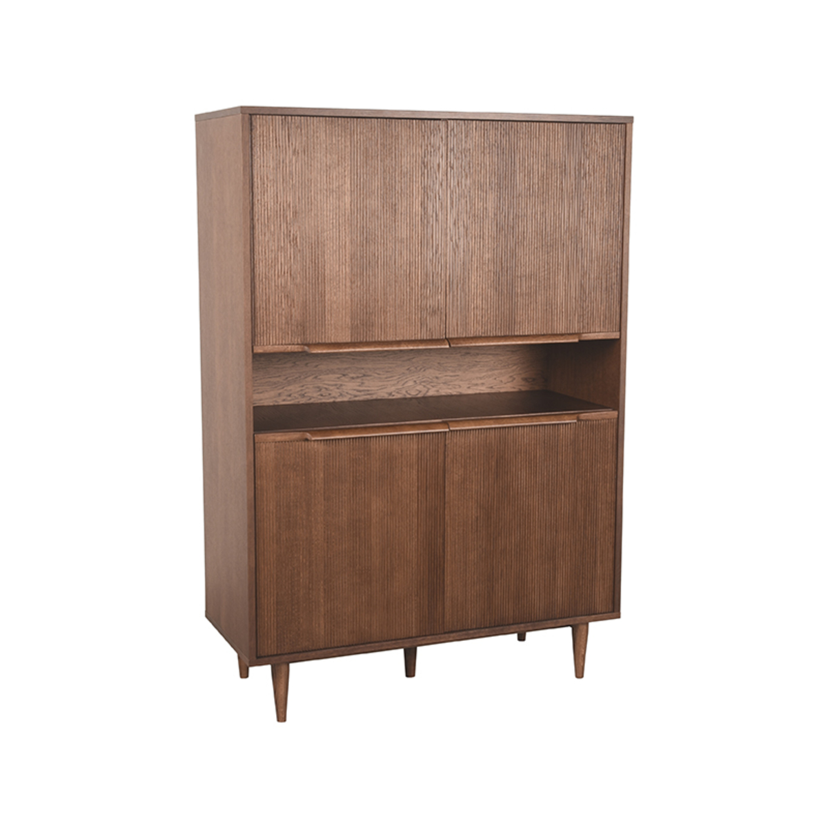 LABEL51 - Bergkasten Jule - Walnoot - 49x110x158cm