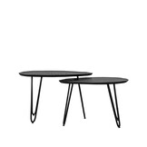 LABEL51 - Salontafel Frisk - Zwart - 43x68x44cm