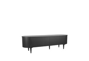 LABEL51 Tv-meubel Oliva - Zwart - Eiken - 180 cm