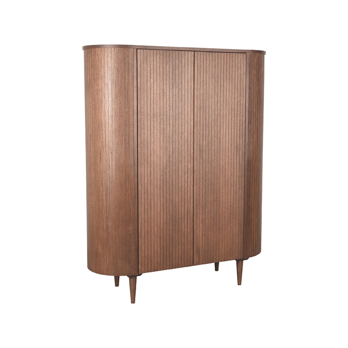LABEL51 - Bergkasten Oliva - Walnoot - 47x125x158cm