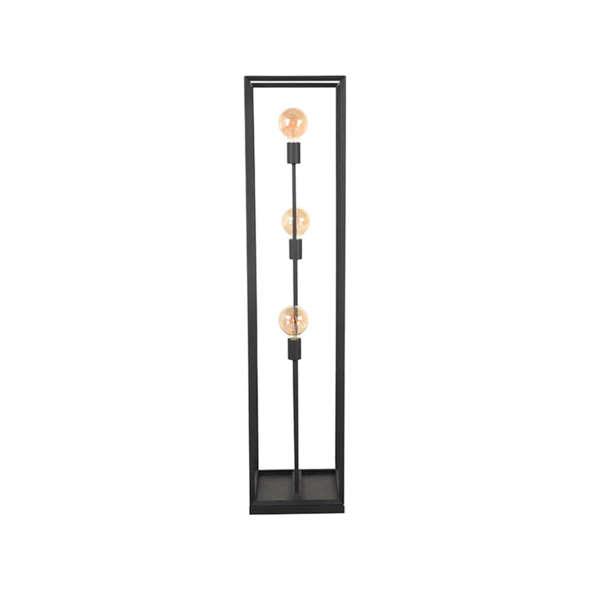 LABEL51 - Vloerlamp Tetto - Zwart - 30x30x135cm
