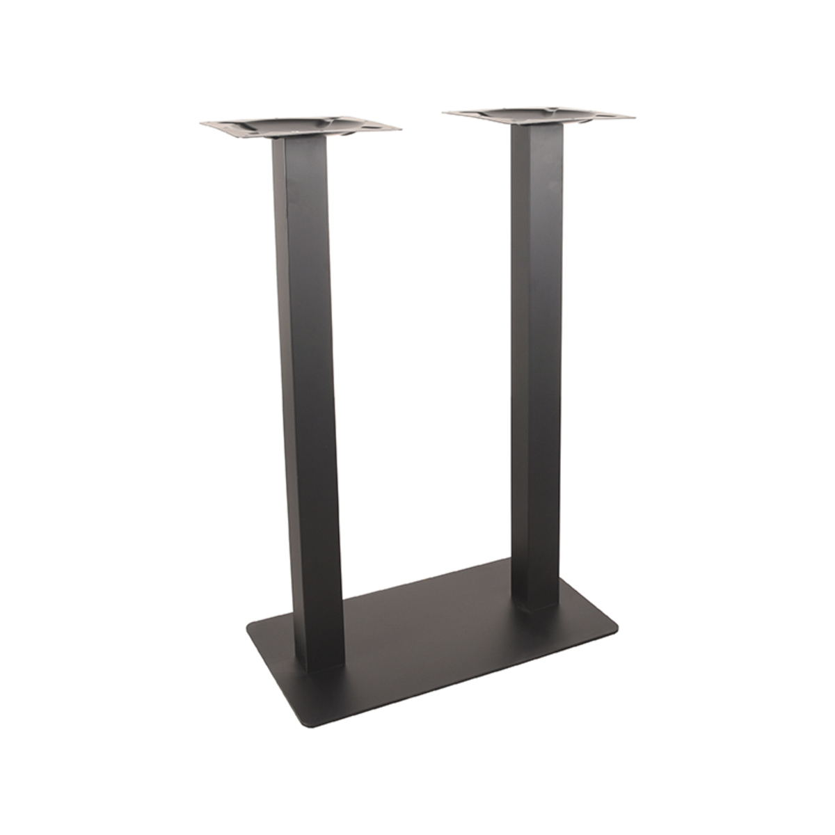 LABEL51 - Bartafel Tafelpoot Dubbel - Zwart - 40x70x108cm