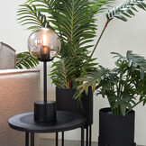 LABEL51 Tafellamp Fumo 15x15x41 cm - Smoke - Glas