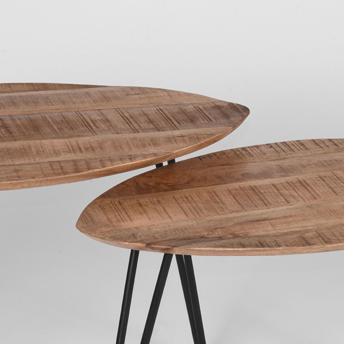 LABEL51 - Salontafel Frisk - Bruin - 43x68x44cm